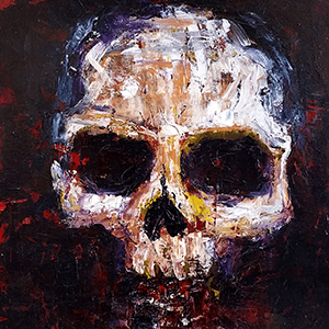 Skull with Neck