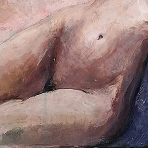 Reclining Bird Lady