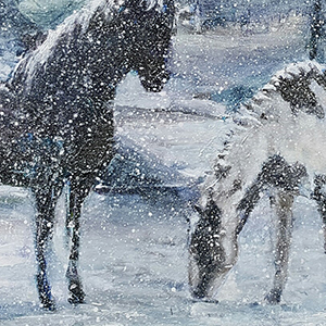 Snow Horses